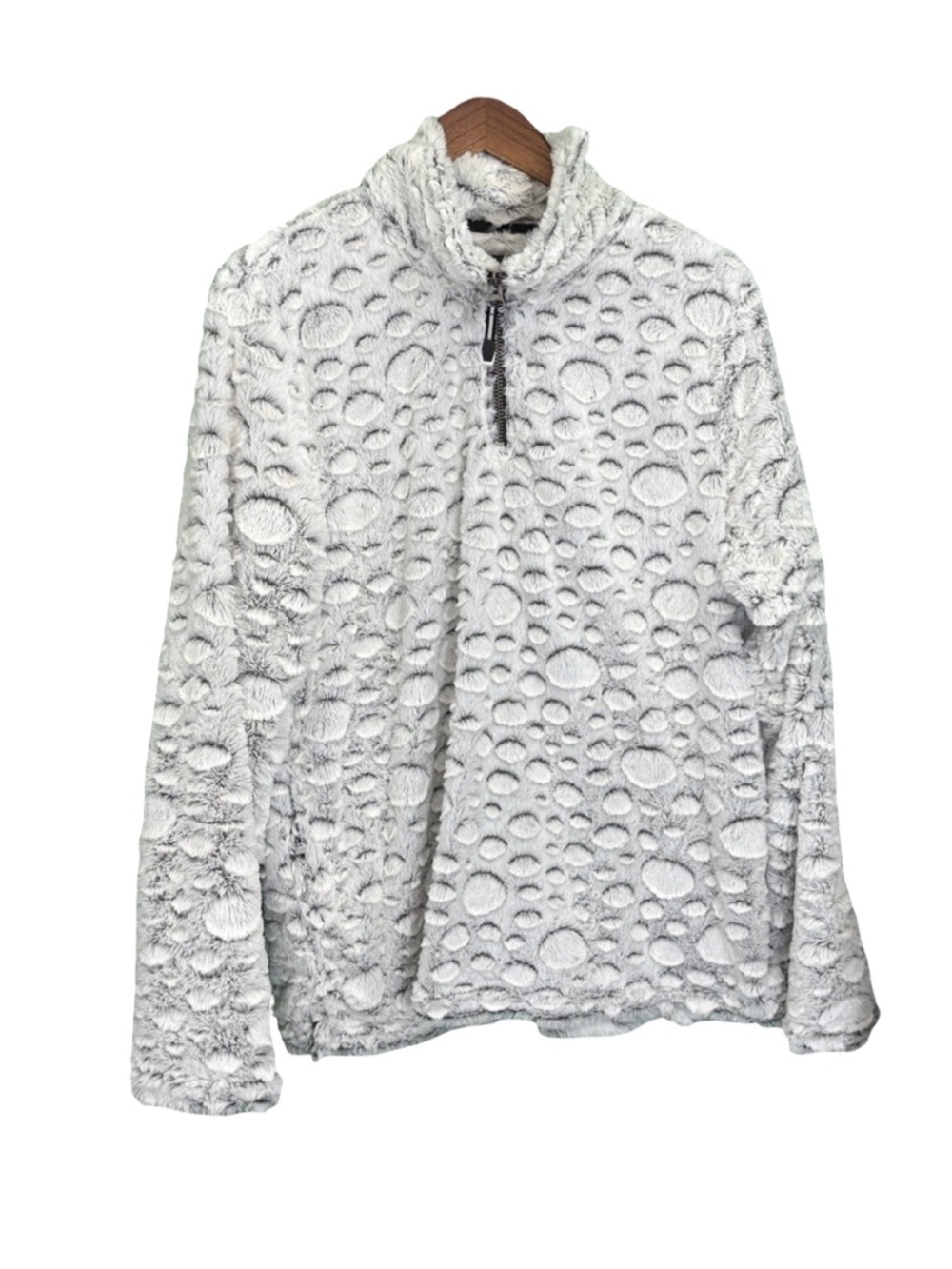 Roper Fuzzy White Jacket